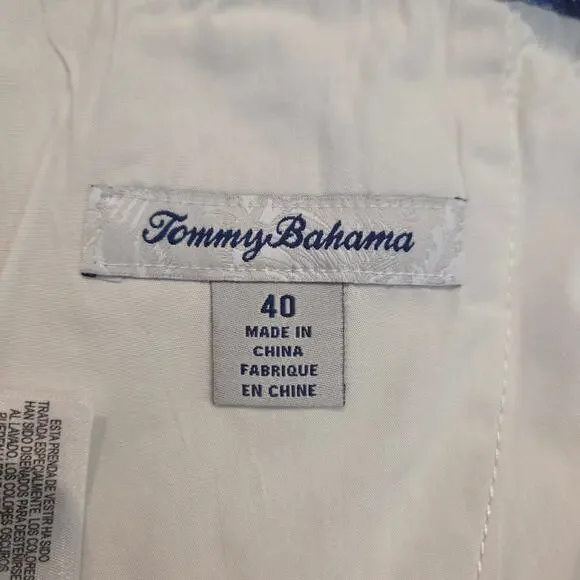 Tommy Bahama Chino Shorts sz 40 Light Khaki Beige Never Washed or Worn sz 40 - Picture 8 of 9